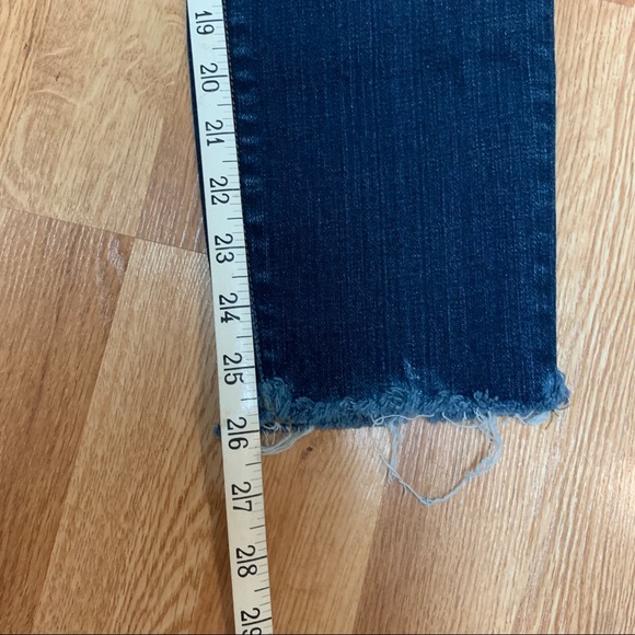 J Brand Daphne Skinny Jean with Raw Hem - Picture 2 of 10